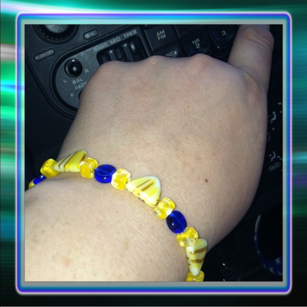 Yellow Flag Bracelet